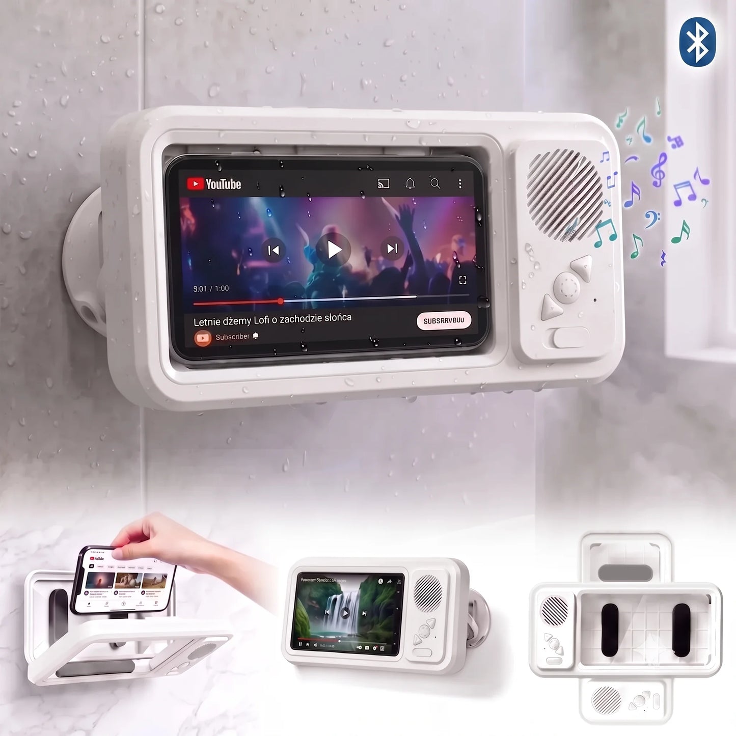 AquaDock™   |     Wave Smart Shower Dock